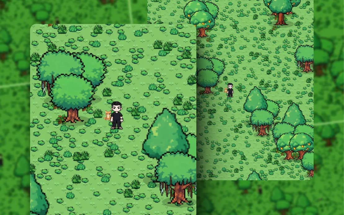 Paw & Pixel: Pixel Art Exploration Game