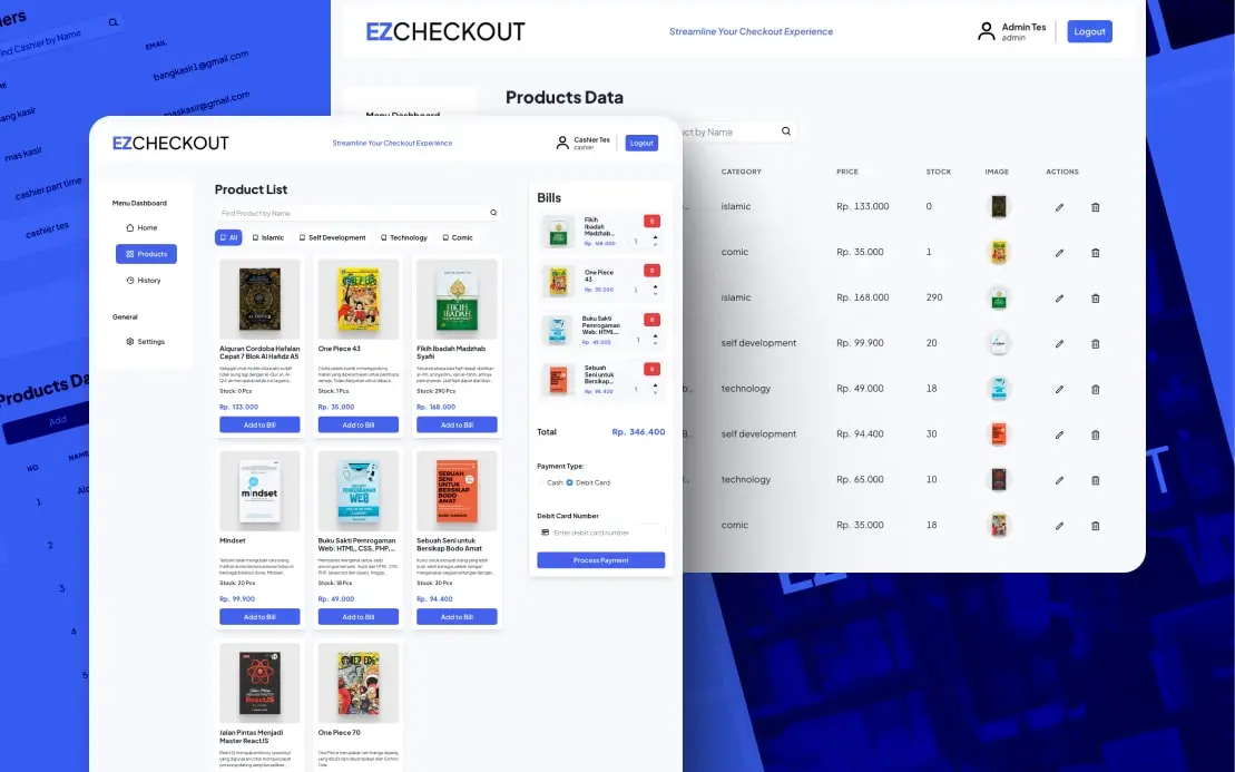 EzCheckout: Point of Sale Web Application