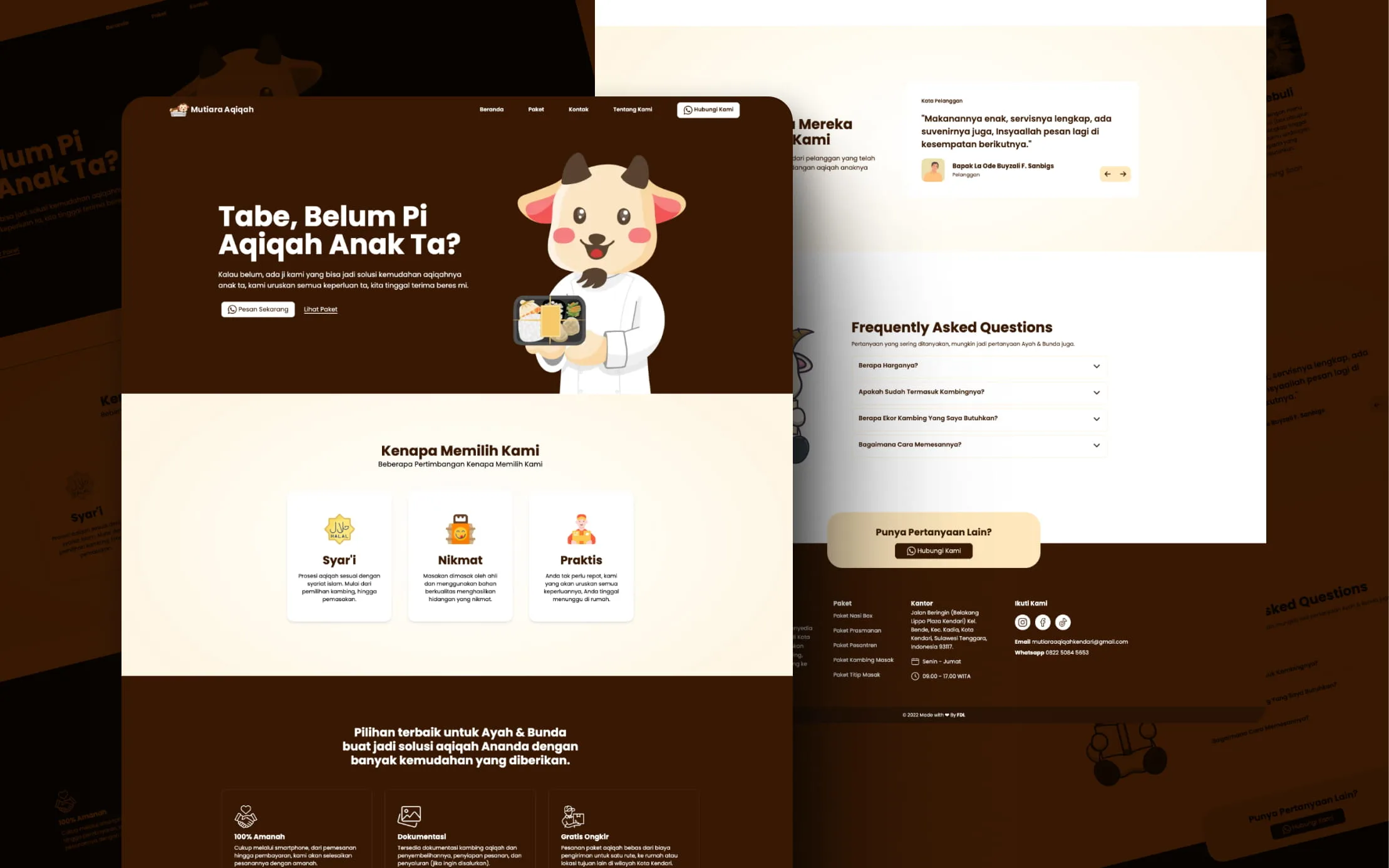 Mutiara Aqiqah Kendari Company Profile Website Mutiara Aqiqah Kendari Company Profile Website